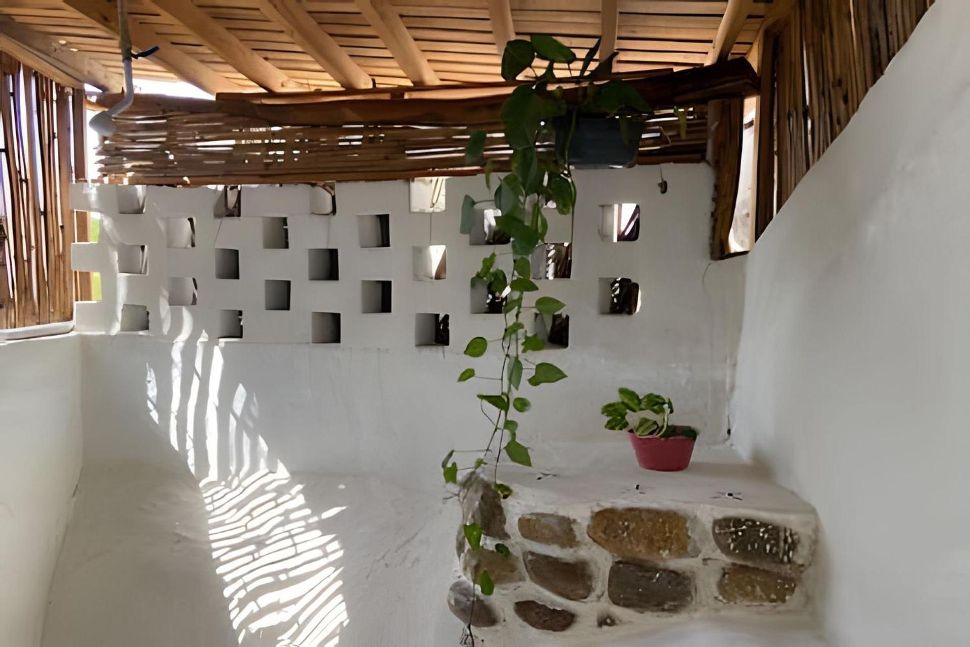 Mixtli Ecohouse, Habitaciones Sol & Luna - Starlink Internet San Pedro Pochutla Buitenkant foto